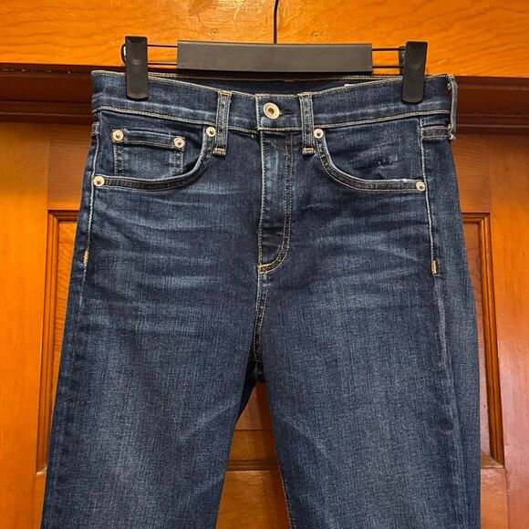 Rag & Bone Blue High Rise Skinny Jeans Women’s US 25 Medium Wash - Picture 2 of 11